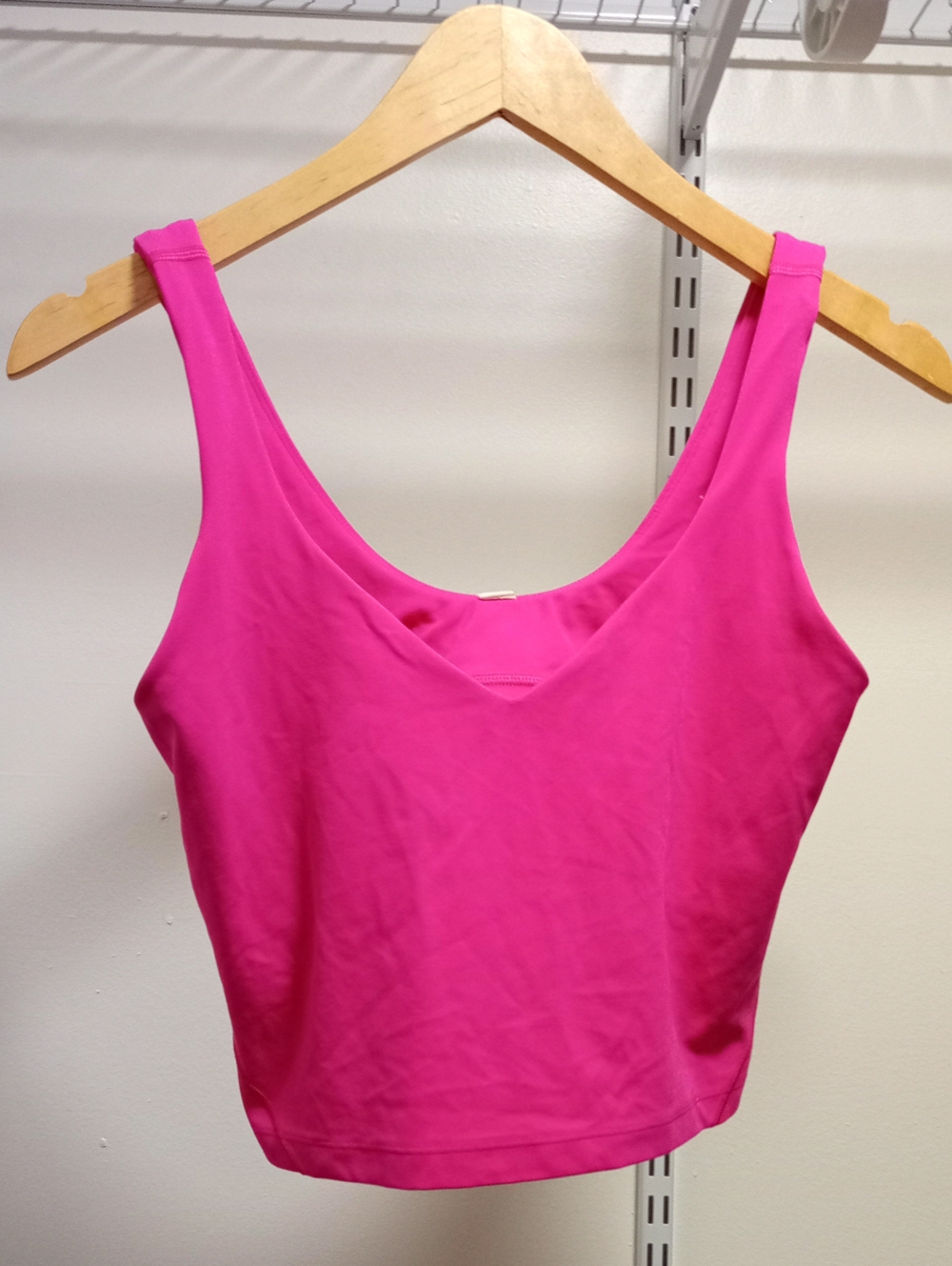 Lululemon Pink Align Cropped Tank Top